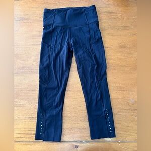 Lululemon Fast and Free Crop legging size 4